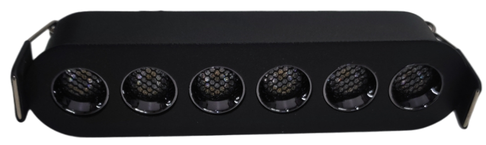 LB-1475 MULTI SPOT  | ON/OFF HONEY COMB | BRIDGELUX | 100-277V | 36° | CRI90 | IP20 | CCT: 4.000K |COLOR: NEGRO | 14W