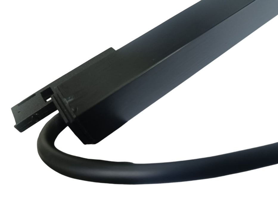 LUM-1096 TRANSFORMADOR | MODELO "ULTRA-THIN" PARA RIEL ULTRADELGADO | 110V- 24VDC | COLOR: NEGRO | 100W
