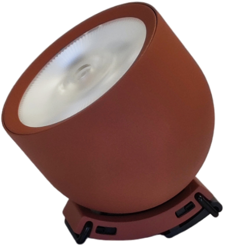 LUM-1101 LINEAL MULTISPOT | PARA RIEL MAGNETICO / 545 x 34 x 65MM | 48V | CCT: 3.000K | IP20 | CREE | COLOR: TERRACOTA| 16W