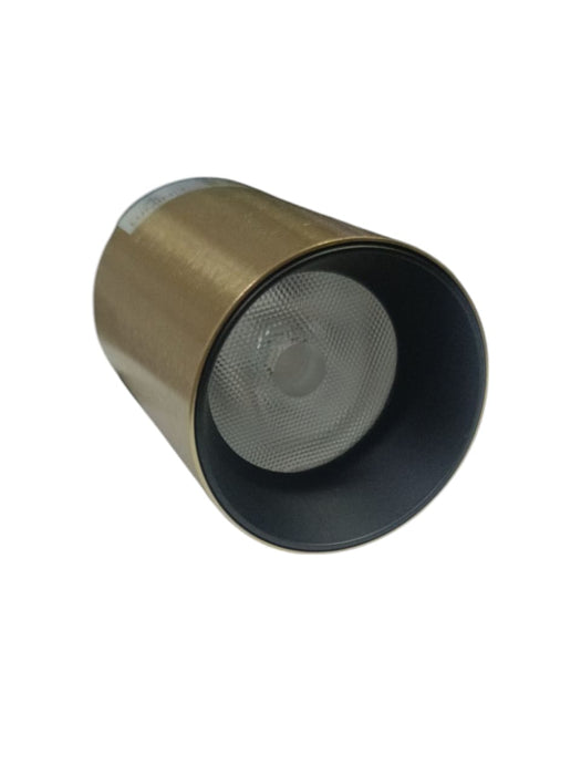 LUM-1308 TRACK LIGHT | TIPO BALA PARA RIEL MAGNÉTICO ULTRADELGADO |D: 45x58MM| 24º | 24VDC | CCT: 3.000K | COLOR: DORADO | 9W