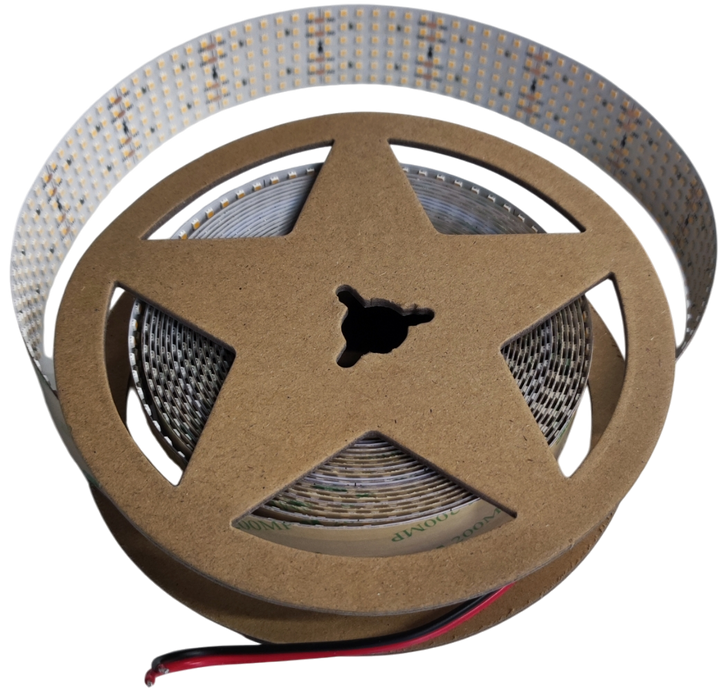 LUM-1448    REEL DE CINTA | 24VDC 28MM | RA80 -14W/M±10%  | 1260 LEDS/MT | CCT: | IP20 | 3000K | 1900LM