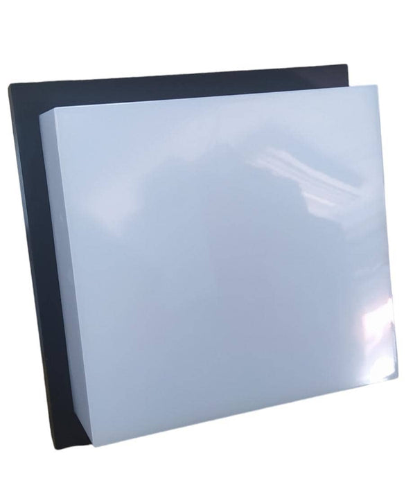 LUM-495 APLIQUE INTEGRADO | BILD LAMP CUADRADO / W:220MM*H:220MM*EXT:85MM | 100-240V | CCT: 3.000K | IP54 | COLOR: NEGRO | 16W