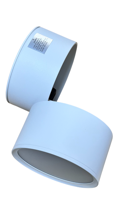 LUM-274 APLIQUE INTEGRADO | ORIENTABLE DIFUSO Φ100x108mm | 85-265V | CCT: 3.000K | COLOR: BLANCO | 110LM/MT